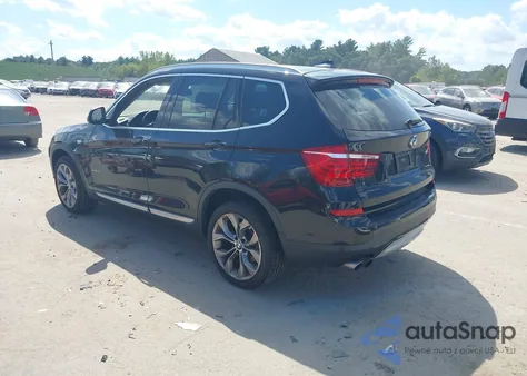 2017 BMW X3 xDrive28I из США, поврежденный, VIN 5UXWX9C5XH0T07445